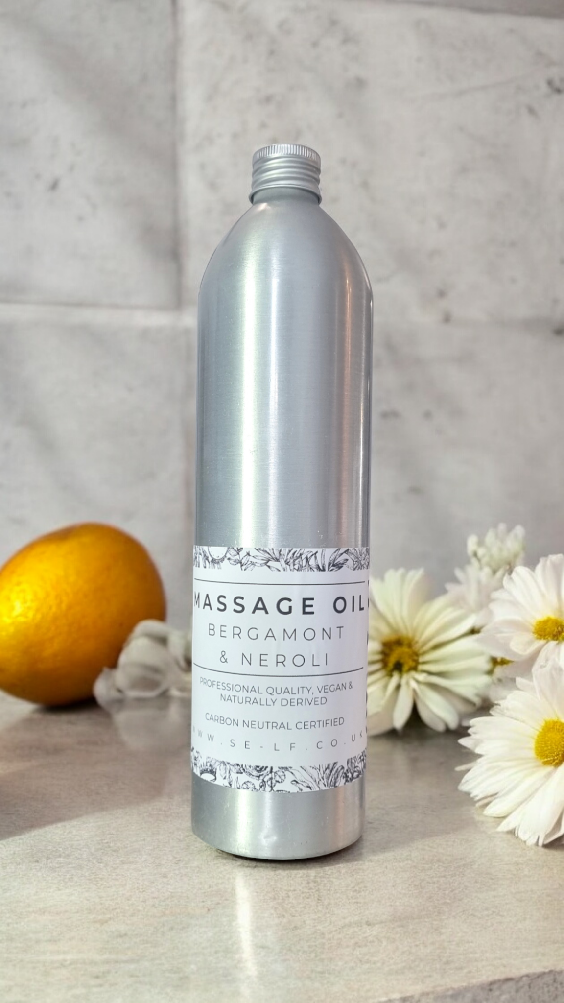 BERGAMOT & NEROLI: Massage Oil