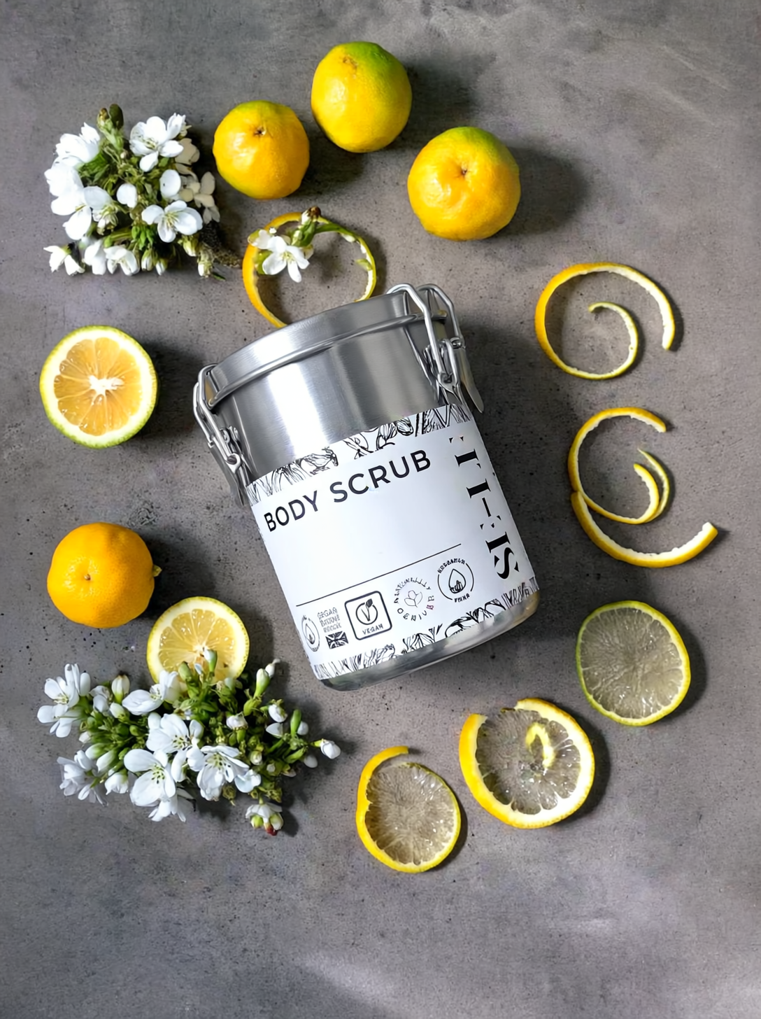 Bergamot & Neroli Trio Salt Scrub