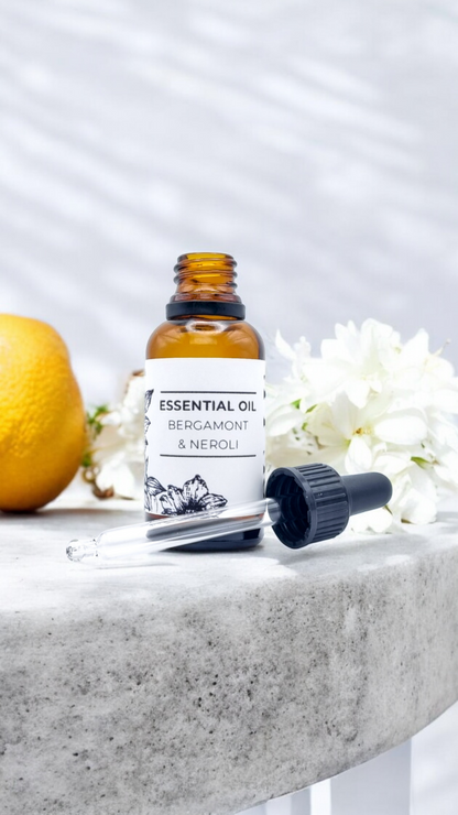 BERGAMOT & NEROLI: 100% Pure Essential Oil Blend
