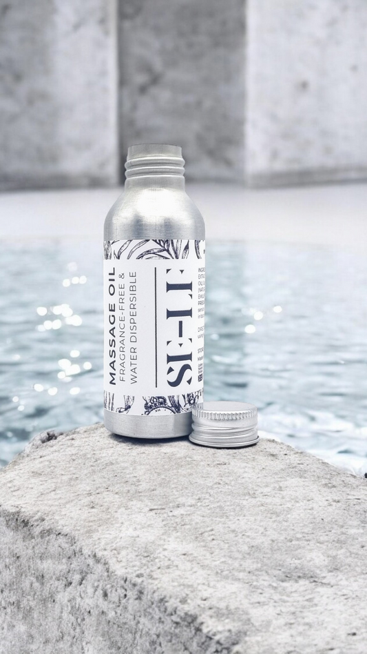 FRAGRANCE-FREE & WATER DISPERSIBLE: Massage Oil