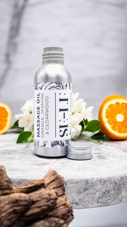 Orange, Jasmine & Cedarwood Massage & Body Oil
