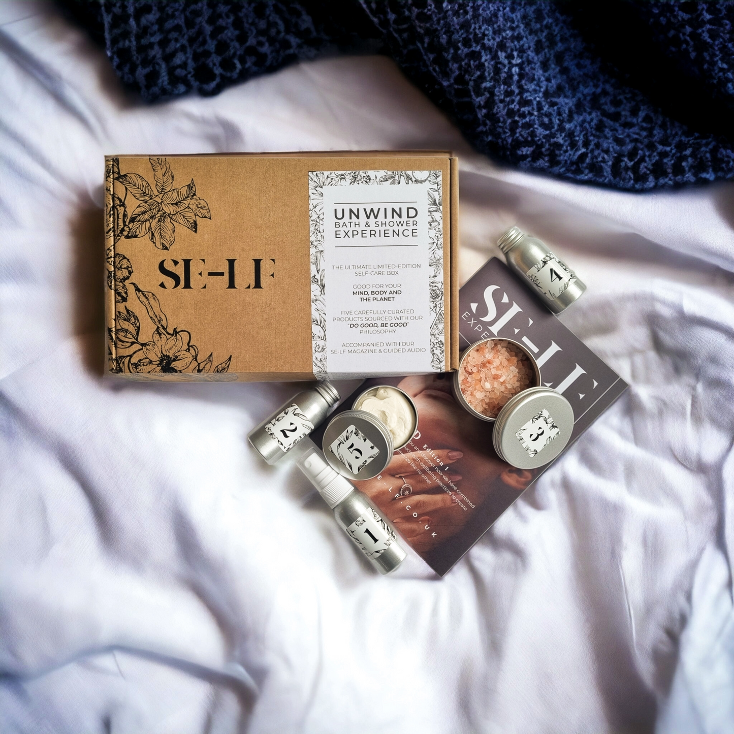 UNWIND: Eco-Friendly Bath & Shower Relaxation Kit